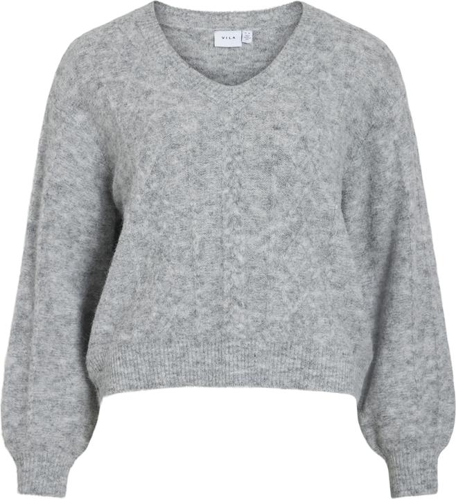 Vila V-Ausschnitt Strickpullover (XS)
