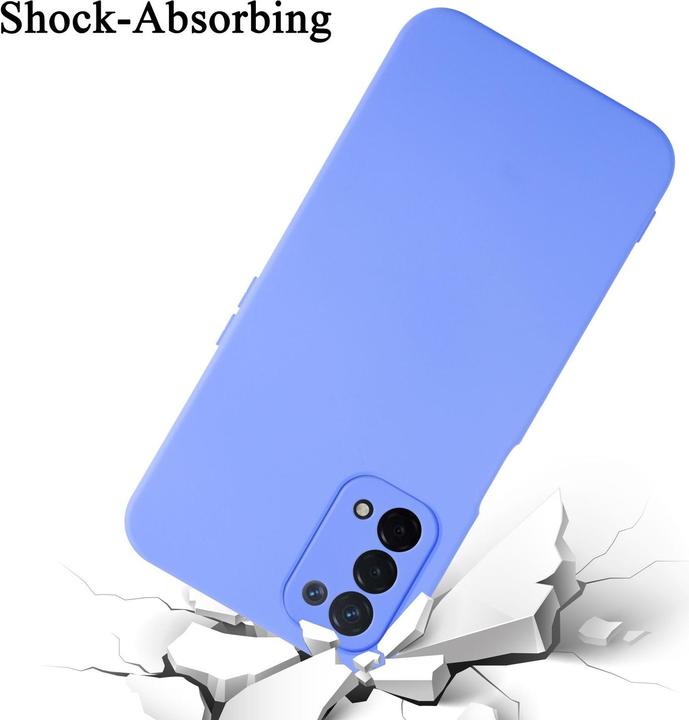Immagine prodotto Cadorabo Custodia per OPPO A54 5G / A74 5G TPU con design in silicone a protezione dai liquidi (Oppo A74 5G)