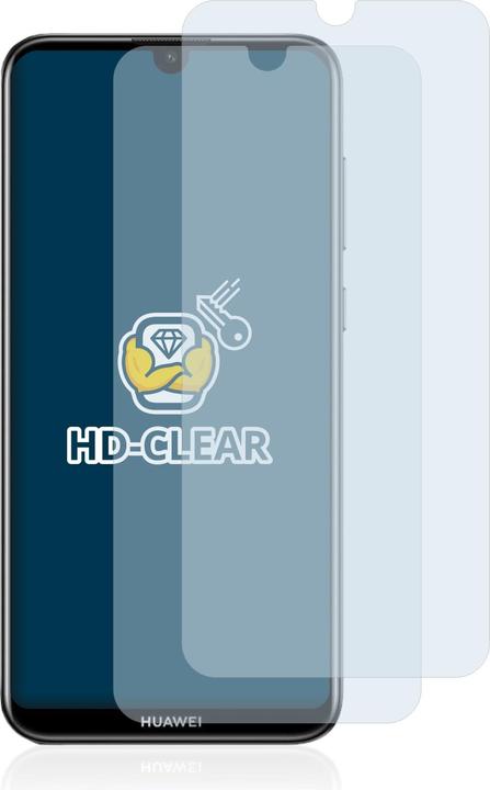 Actual product image BROTECT Screen Protector Clear (2 Piece, Huawei Y7 Prime (2019))