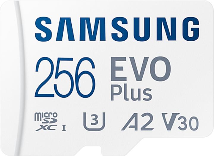 Samsung EVO Plus (256 GB, microSDXC, U3, UHS-I)