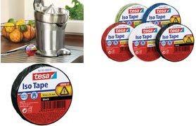 Actual product image tesa Electrical insulating tape, heat-resistant adhesive tape for insulating, repairing & bundling (15 mm)