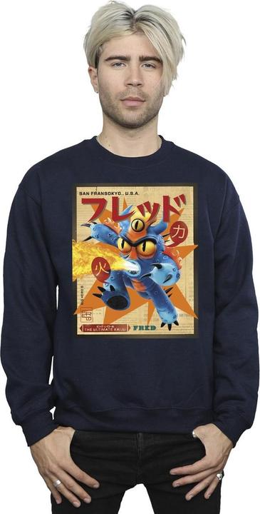 Produktbild Disney Big Hero 6 Baymax Fred Newspaper Sweatshirt (M)