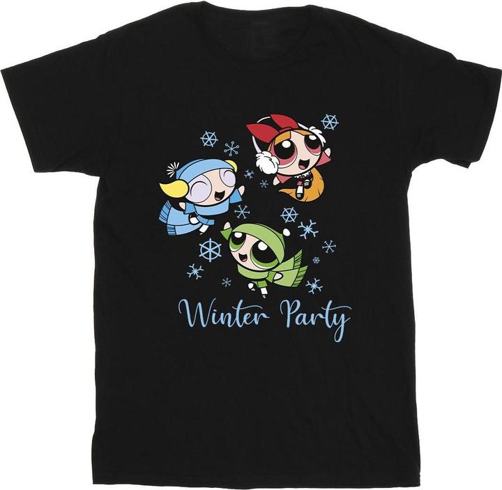 Produktbild The Powerpuff Girls Girls Winter Party TShirt Mädchen (140, 146)