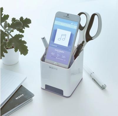 Produktbild Leitz WOW Sound Stifteköcher Duo Colour