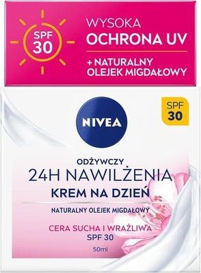 NIVEA Nourishing Day Cream For Dry And Sensitive Skin 50 Ml (50 ml, Tagescreme)