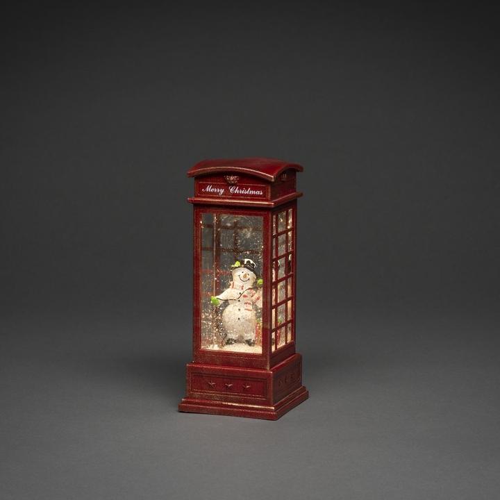 Image du produit Konstsmide Cabine téléphonique avec bonhomme de neige