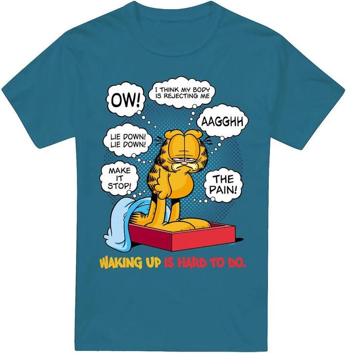 Image du produit Garfield - T-shirt WAKING UP IS HARD TO DO - Homme (S)