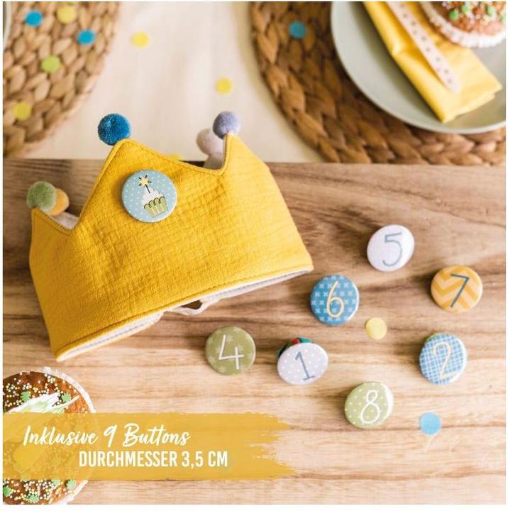 Image du produit Papierdrachen Couronne d'anniversaire mousseline