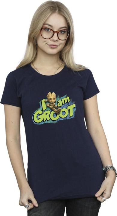 Immagine prodotto Guardians Of The Galaxy I Am Groot Jumping Maglietta Donna (M)