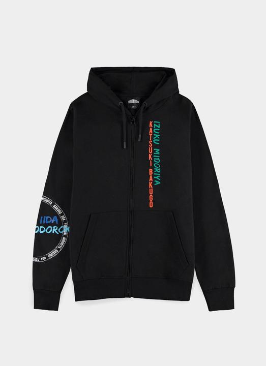 Actual product image My Hero Academia Izuku Midoriya Men's Zipper Hoodie 1 (S)