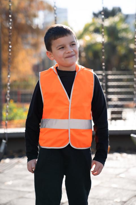 Actual product image Korntex Children's waistcoat with hoodie (S)