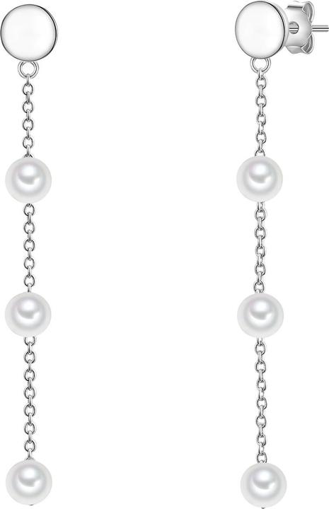 Actual product image Glanzstücke München Ladies Sterling Silver Freshwater Cultured Pearl silver - 31370 (Sterling Silver)