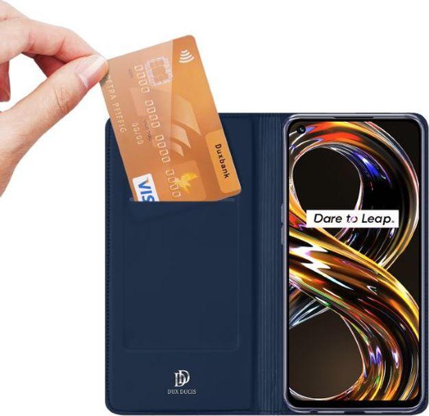 Actual product image Dux Ducis Skin Pro Series Bookcover (Realme 8i)