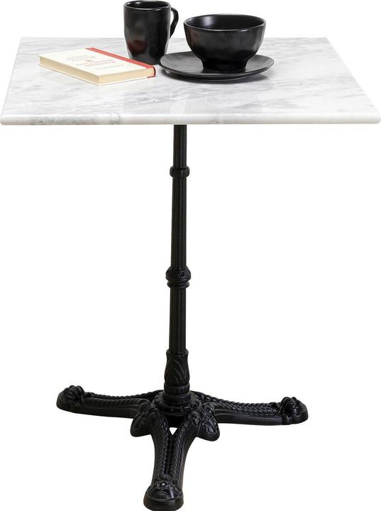 Immagine prodotto Kare Design Bistrotisch Kaffeehaus Square Weiss 60x60cm (60 x 60 cm)