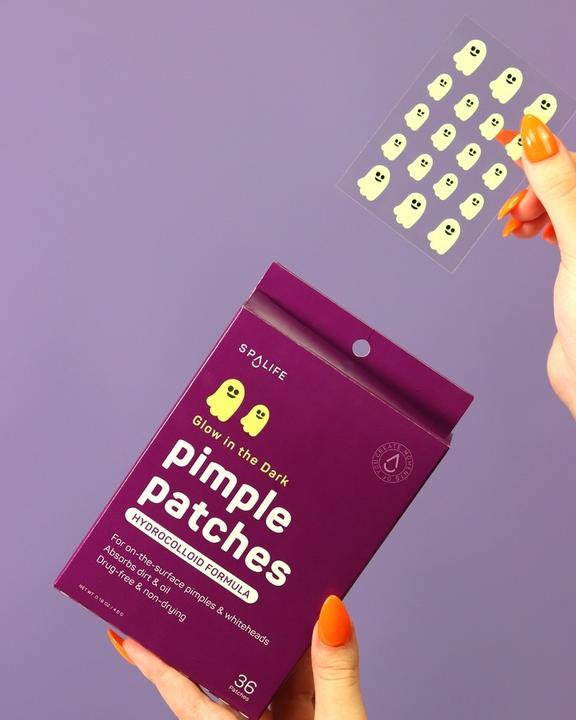 Produktbild SpaLife Leuchtende Ghosts Pimplepatch gegen Akne
