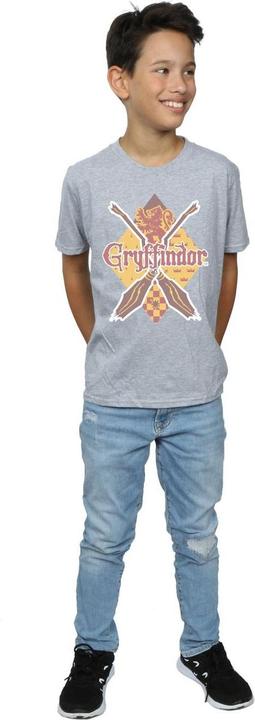 Actual product image Boys Gryffindor Lozenge T-Shirt (116)