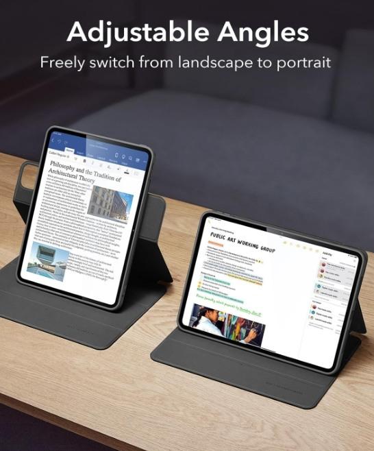 Actual product image ESR Rebound Hybrid cover (iPad Pro 13 2024 (M4))