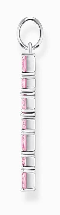 Image du produit Thomas Sabo Pendentif croix pierres roses argent (Argent 925)