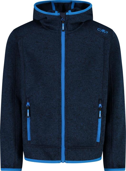 Produktbild CMP Campagnolo Boy's Jacket Fix Hood Jacquard Knitted (116)