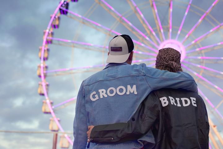 Produktbild Partydeco Bügelflicken - Groom
