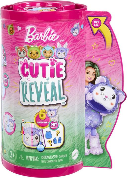 Produktbild Barbie Cutie Reveal Chelsea Costume Cuties Series - Bunny in Koala