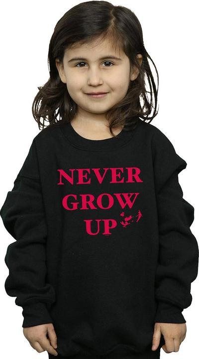 Produktbild Disney Peter Pan Never Grow Up Sweatshirt Mädchen (116)
