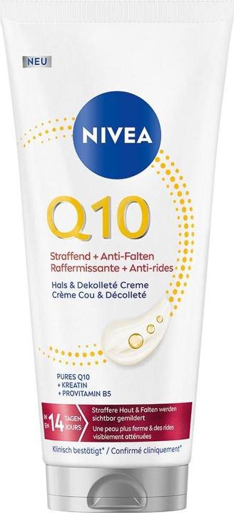 Image du produit NIVEA Q10 Straffend + Anti-Falten Hals & Dekolleté Creme (Crème pour le corps, 200 ml)