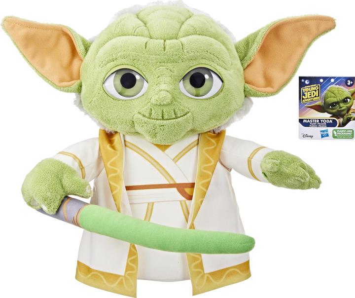 Actual product image Hasbro Star Wars Young Jedi Adventures Shorty Plush (34 cm)
