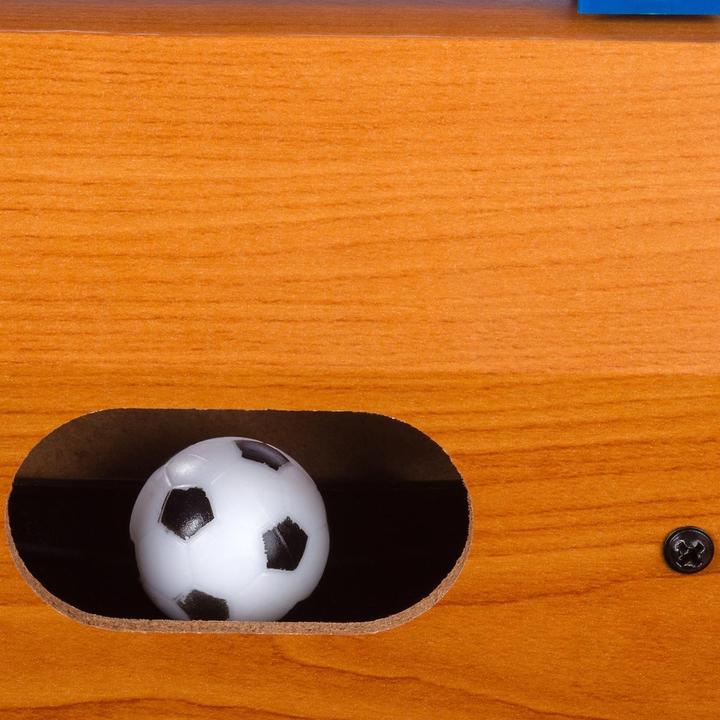 Actual product image Games Planet Mini foosball table DUNDEE 51x31x8cm, light wood decor