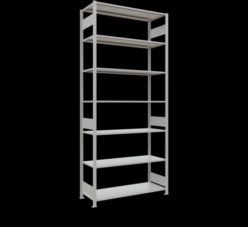 Immagine prodotto Schulte Lagertechnik Sistema di scaffalature di base senza viti MULTIplus150 con ripiani di lunghezza