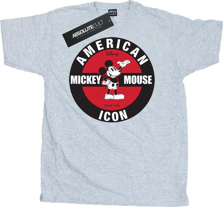 Actual product image Disney Mens Mickey Mouse American Icon T-Shirt (XXL)