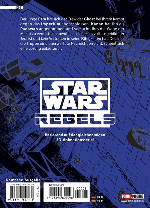 Actual product image Panini Star Wars - Rebels (Manga) (German, Mitsuru Aoki, 2022)