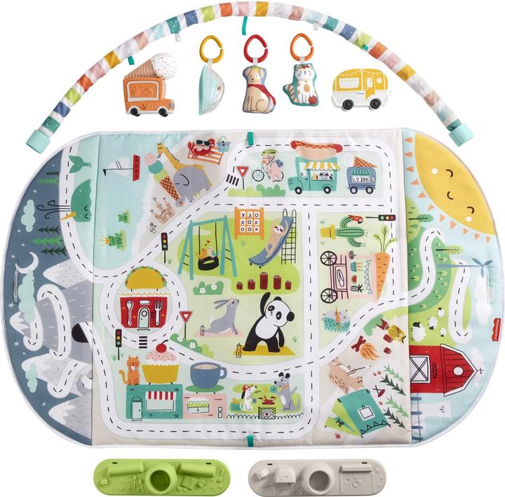 Immagine prodotto Fisher-Price Palestrina Gigante della Città 2 in 1
