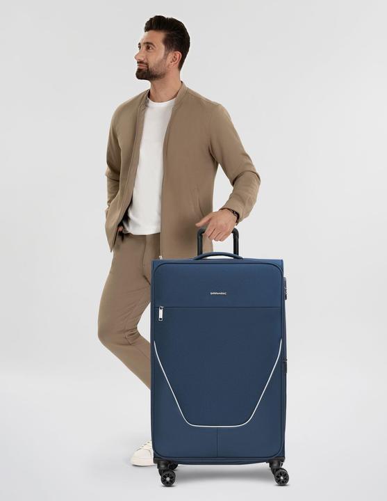 Produktbild Stratic taska 4-Rollen Trolley L 76 cm mit Dehnfalte (118 l, XL (ab 115l))