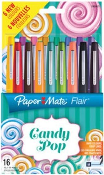 Produktbild Paper Mate Flair Candy Pop (Mehrfarbig, 16 x)