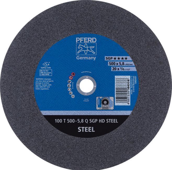 Pferd HEAVY DUTY SGP bis Ø 2000 mm 100 T 500-5,8 N SGP HD STEEL/40,0