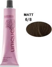 Actual product image Subrina Professional Unique Permanent Hair Dye 68 Dark Blonde Matte - 100 Ml (68 Dark Blonde)