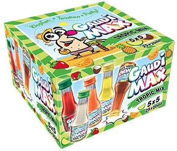 Immagine prodotto GaudiMax Gaudi Max Tropic Mix 25 x 0,02 l (25 x 2 cl)