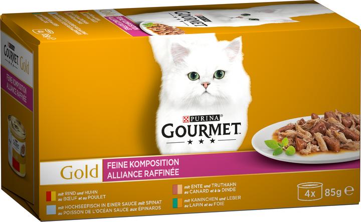 Actual product image Gourmet Fine compositions (Adult, 4 pcs., 85 g)