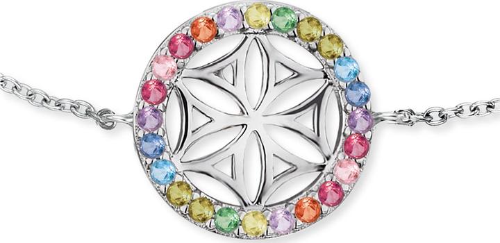 Actual product image Engelsrufer Angel Calls Flower of Life Bracelet (17 cm, 925 silver)