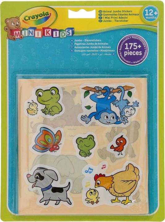 Actual product image Crayola Mini Kids - sticker animals