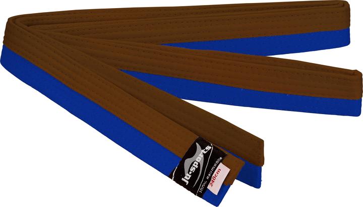 Immagine prodotto Ju-Sports Cintura Budo blu/marrone (metà/metà)