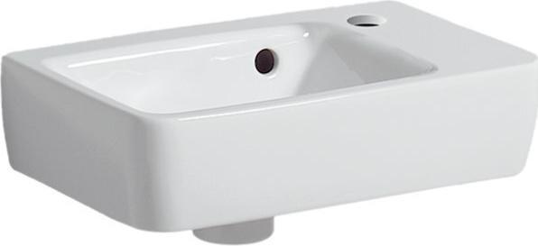 Actual product image Geberit Keramag / hand-rinse basin Renova Plan 36 cm white with KeraTect special glaze 500382018 (250 mm, 360 mm)