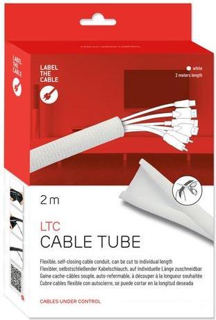 Produktbild Label-the-cable Kabelorganisator Weiss 1 Stück (LTC 5120) (Kabelschlauch, 200 cm)