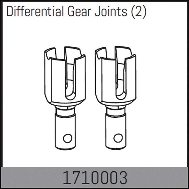 Absima mamba 7: differential driver (2 pcs.)