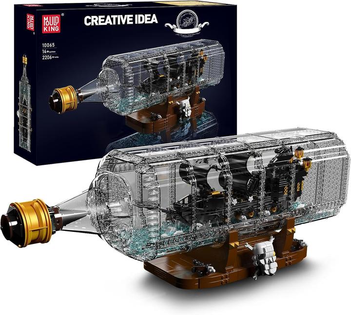 Image du produit Mould King Bateau en bouteille Black Pearl