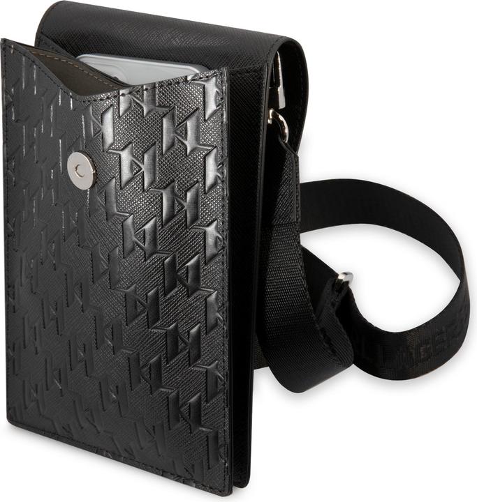 Immagine prodotto Karl Lagerfeld Borsetta KLWBSAMSMK nero/nero Piastra Monogram (Apple iPhone 4)