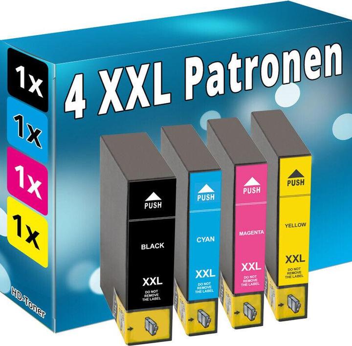 Image du produit Druckfuxx XXL DRUCKER PATRONE für EPSON BX525WD BX535WD BX625FWD BX630FW BX635FW