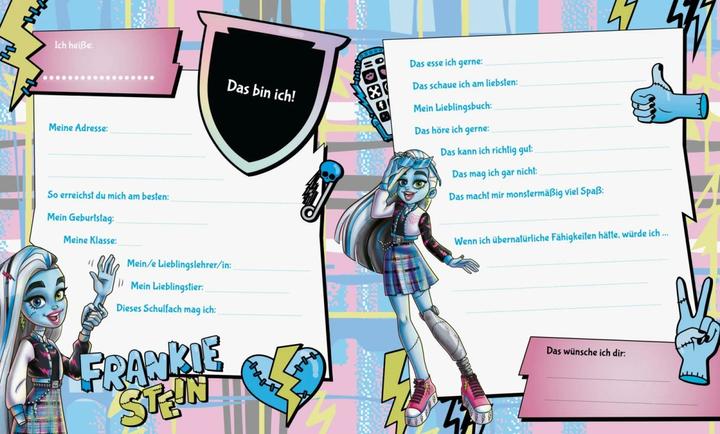 Produktbild Monster High: Mein Freundebuch (Deutsch, 2024)