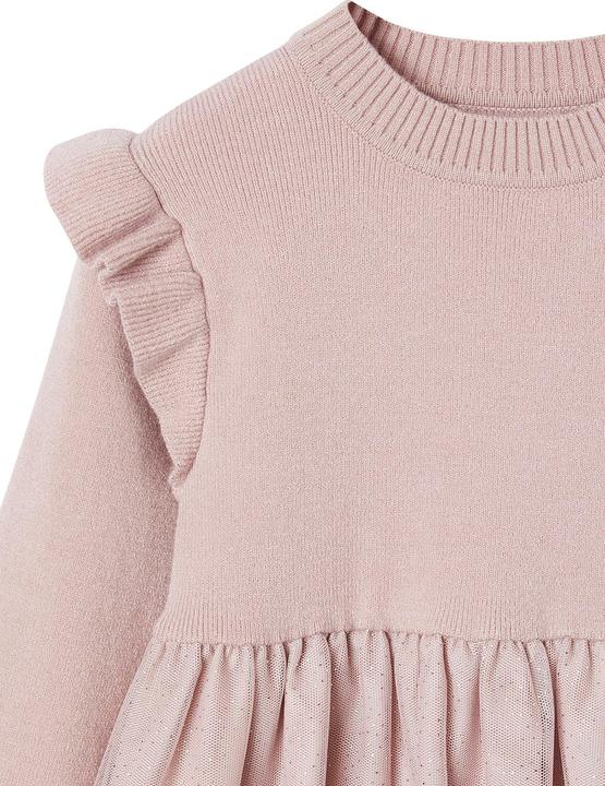 Immagine prodotto Vertbaudet Vestito festivo da bambina in maglia con tulle (158)